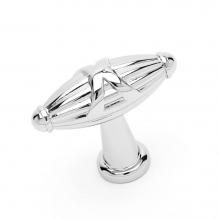 RK International CK 757 PN - Small Crossed Indian Drum Knob