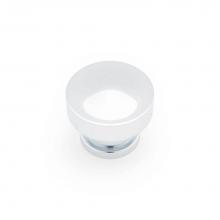 RK International CK 793 PC - Circular Knob with Raised Center