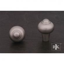 RK International CK 9306 P - Solid Round Knob with Tip