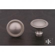 RK International CK 9310 P - Plain Knob with Beaded Edge