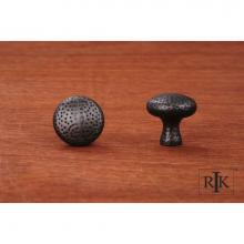 RK International CK 9315 DN - Solid Round Knob with Divet Indents