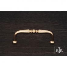 RK International CP 04 T - 3'' c/c Decorative Curved Pull