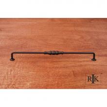 RK International CP 3703 RB - 12'' c/c Beaded Middle Vertical Pull