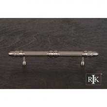 RK International CP 860 P - 5'' c/c Lined Rod Pull with Petals  at  End