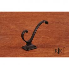 RK International HK 5801 RB - Plain Coat and Hat Hook
