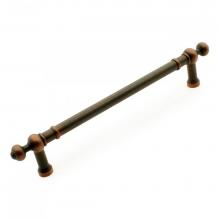 RK International PH 4622 VB - 12'' c/c Plain Appliance Pull with Decorative Ends