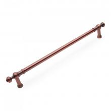 RK International PH 4623 DC - 18'' c/c Plain Appliance Pull with Decorative Ends