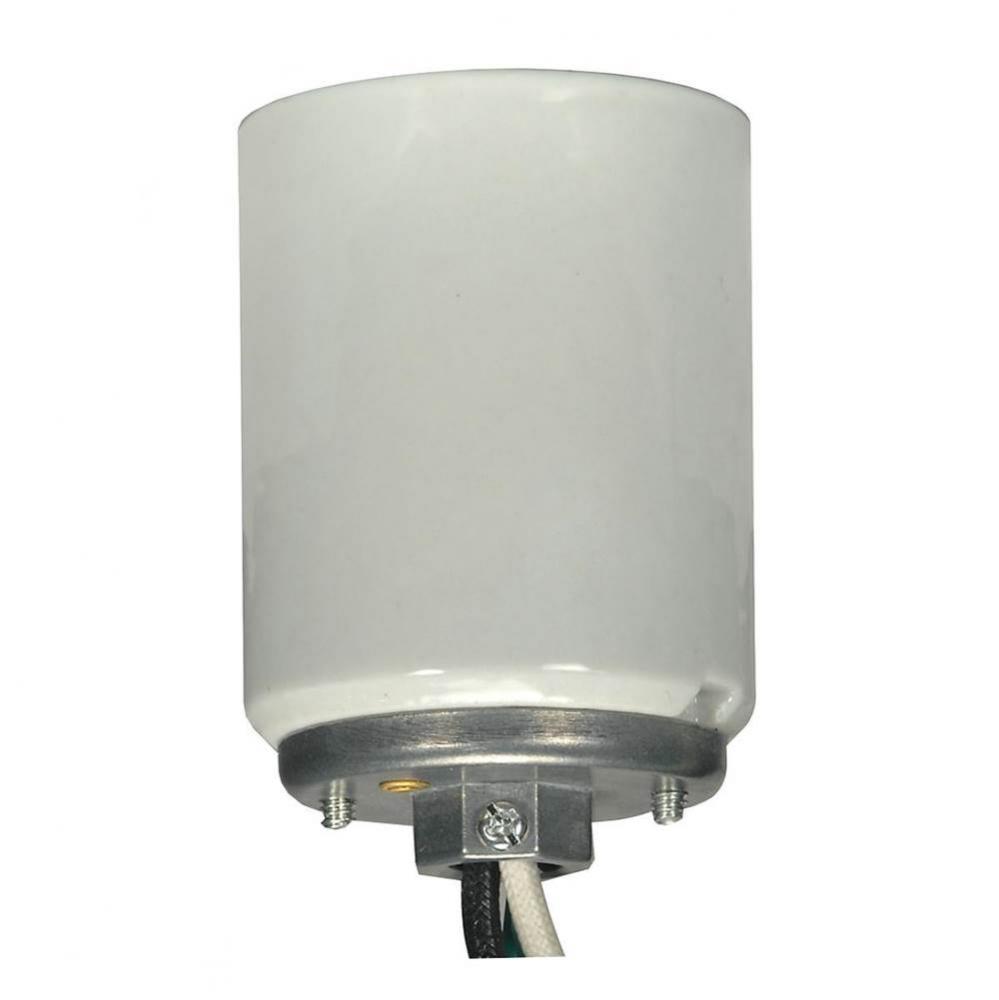 Mogul Glazed Socket with 1/4 Cap with 20''