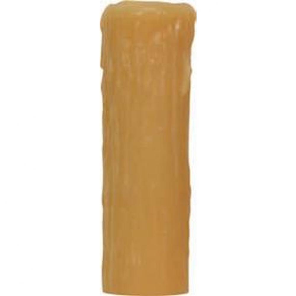 6'' Amber Oversize Resin Drip