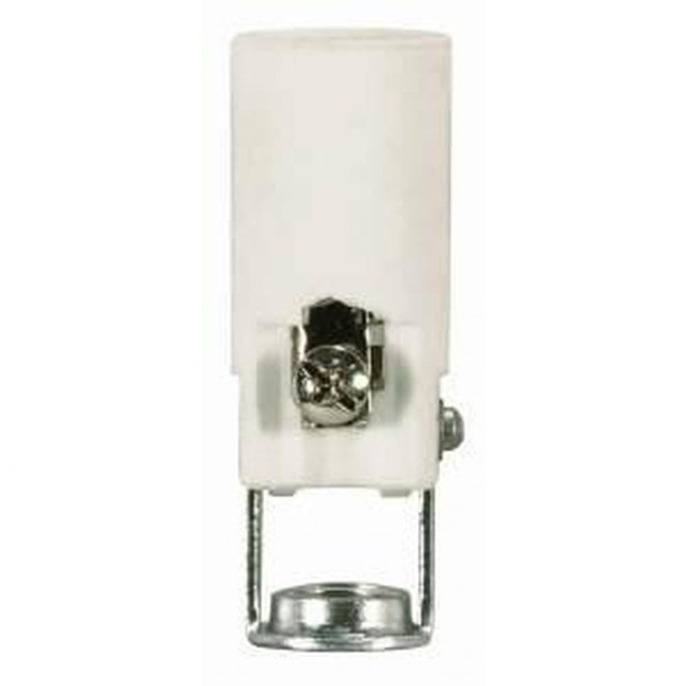 3-3/4'' Porcelain Candelabra with Term