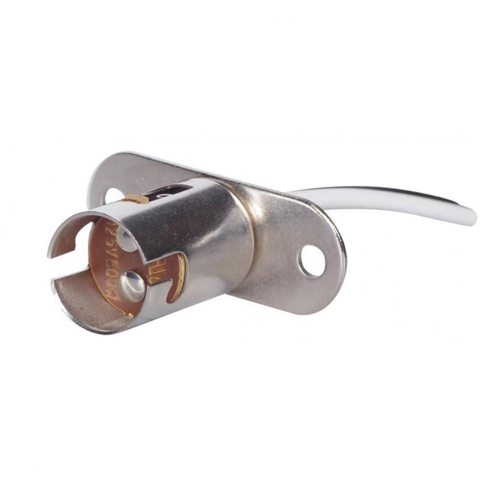 Bayonet Socket Flat Bracket with 15''