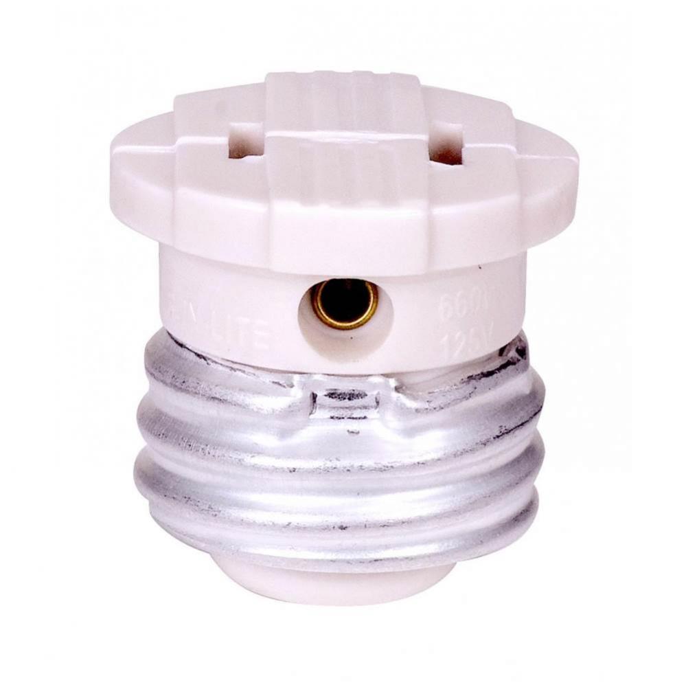 White Female Screw Plug