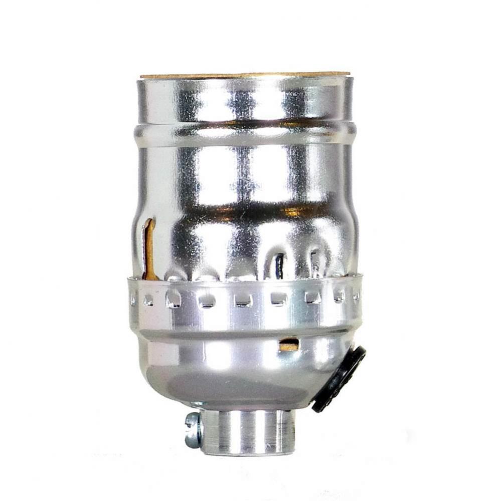 Nickel Keyless Socket W/Side-