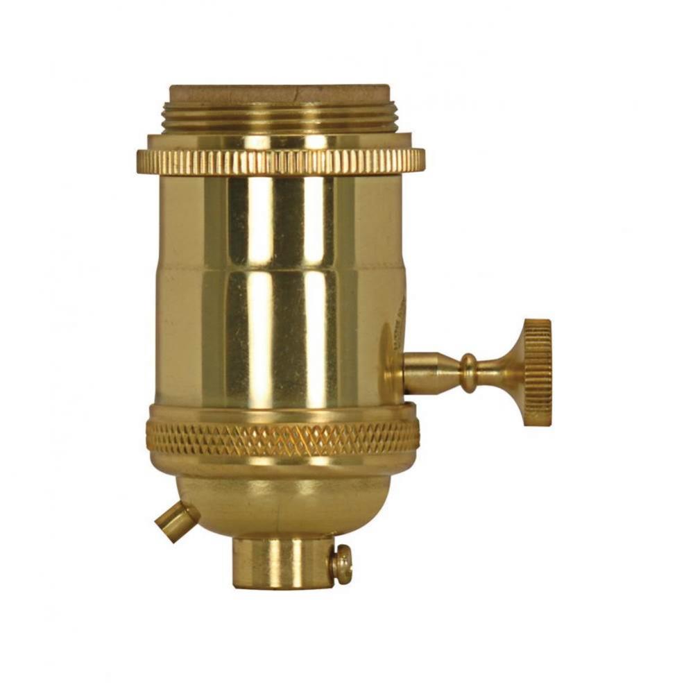 Pb Cast Brass On-off Tk Socket