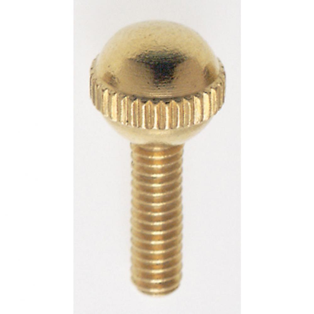 8/32 x 1/2'' Brass Thumb Screw