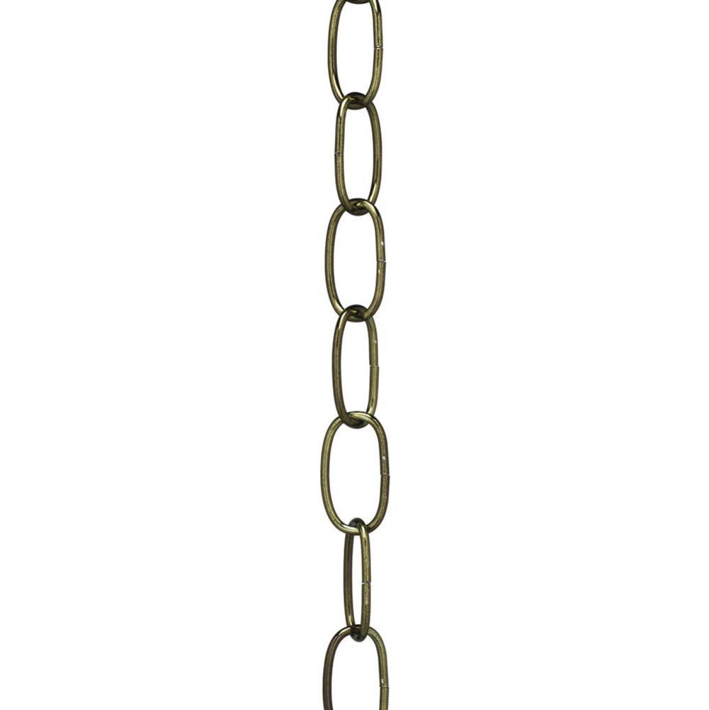 1 Yd 11 Ga Antique Brass Finish Chain