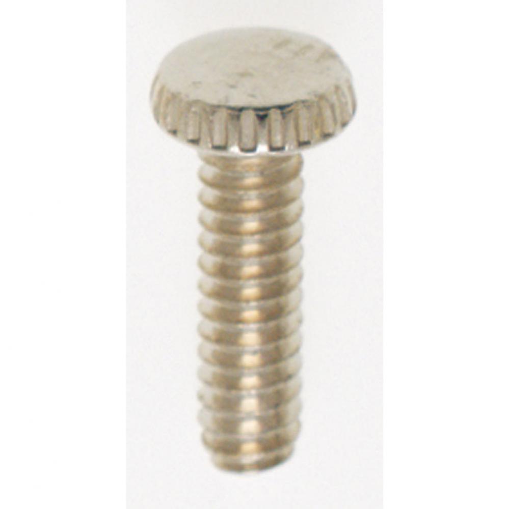 6/32-1/2'' Knurled Screw Nickel