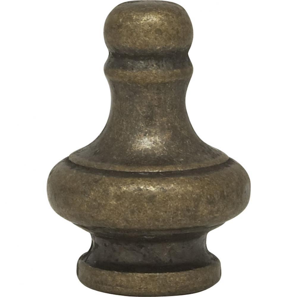 1/8 IP Die Cast Pyramid Knob An