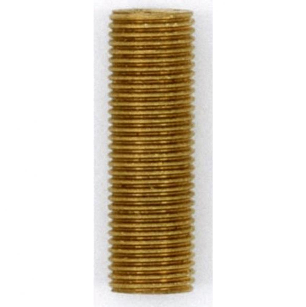 1-1/8'' 1/8 IP Solid Brass Nipple