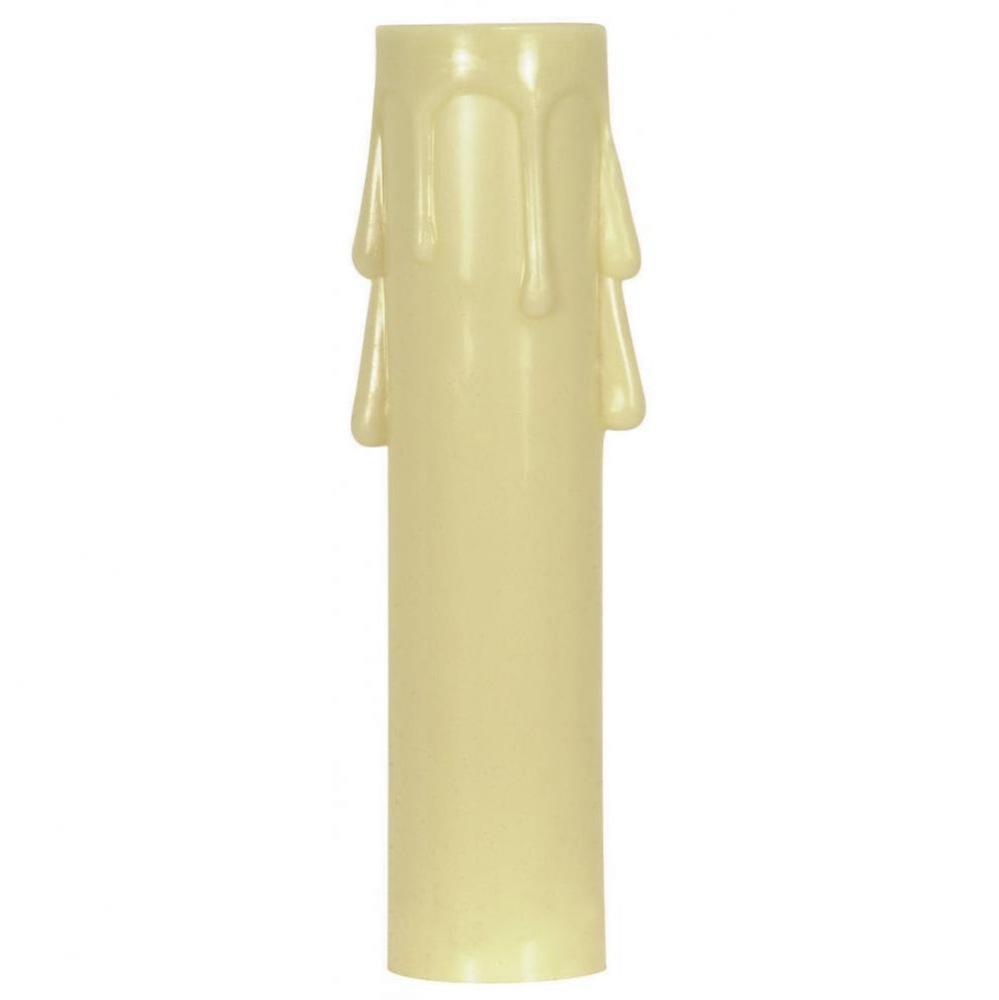 4'' Candelabra Ivory Drip Cover