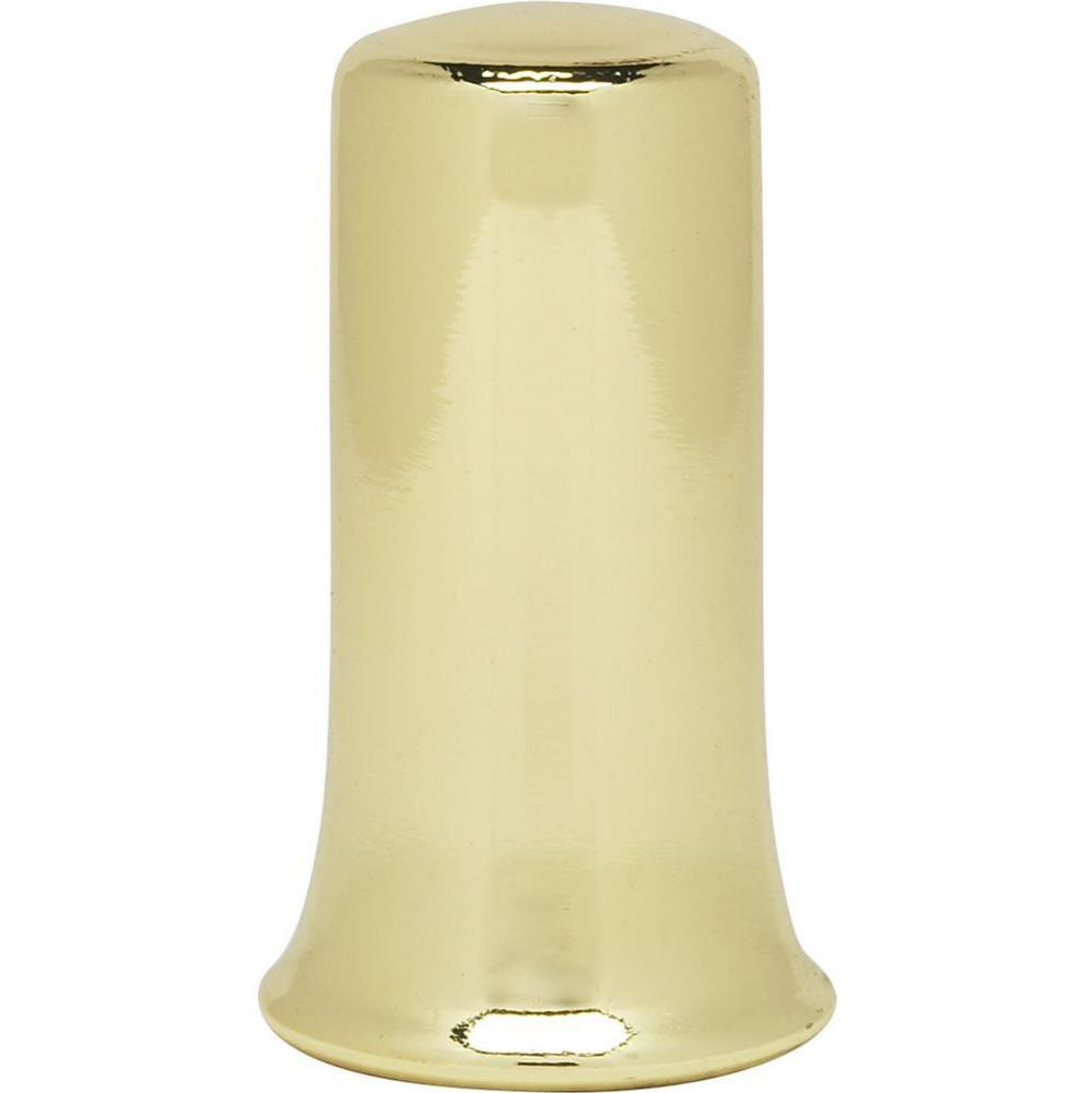 1-1/2'' Steel Finial Brass Finish