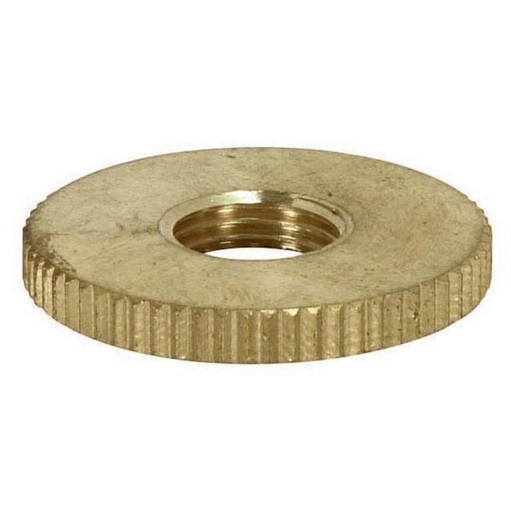 1/8 x 1'' Brass Rnd Knob Locknut
