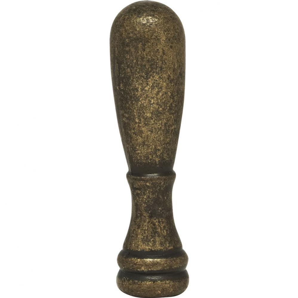 J0204ab Bullet Finial 2''H