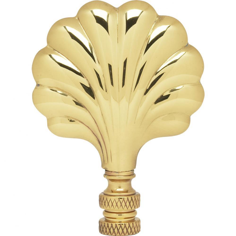 Pf8107 Fan Brass Finial