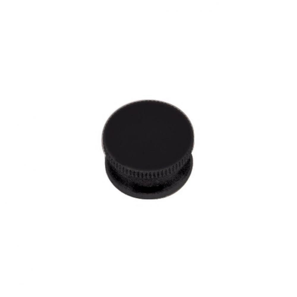 Black Finish 1/8 Bracket Cap