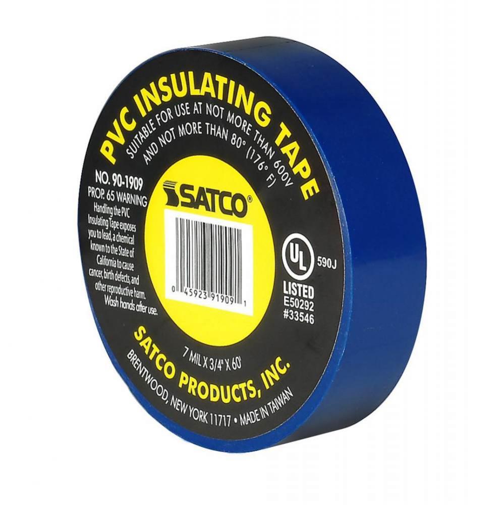 Blue Elec Tape 60 Ft. 3/4''
