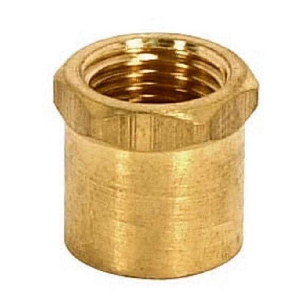 1/2'' Brass Hex Head Coupling 1/8