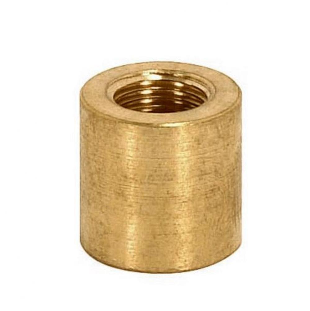 1/8 x 1/4 Brass Coupling 5/8'' Dia