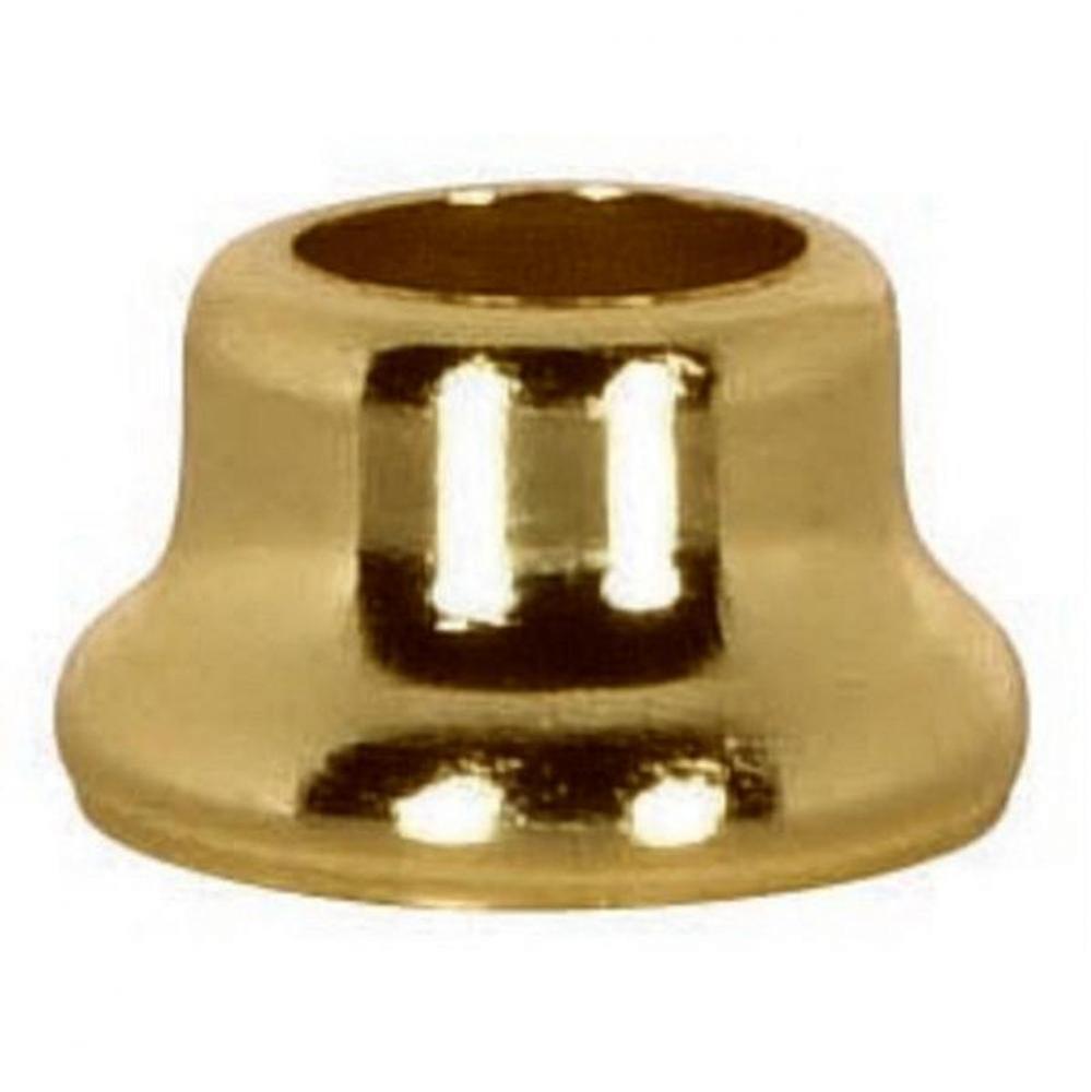 1/2'' H Steel Neck Antique Brass 7/8'' Bot