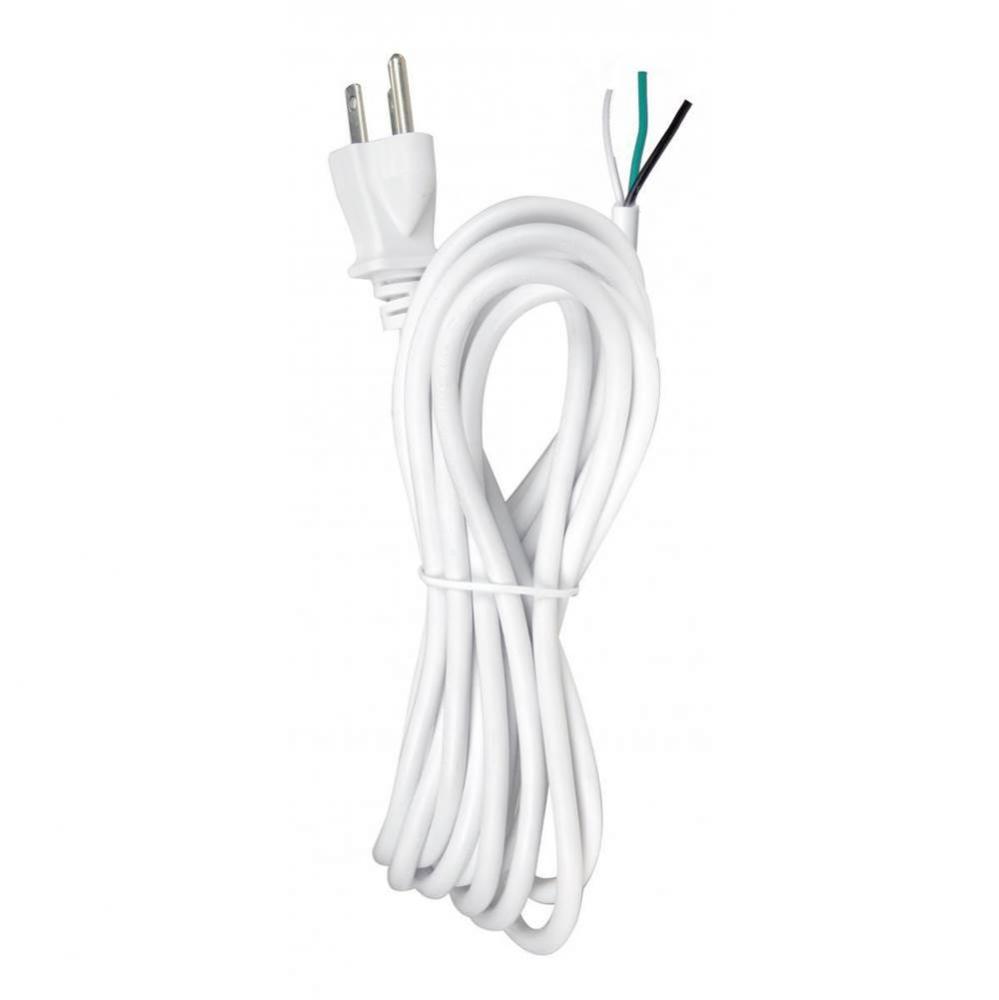 15 ft 18/3 Svt105 White Cord