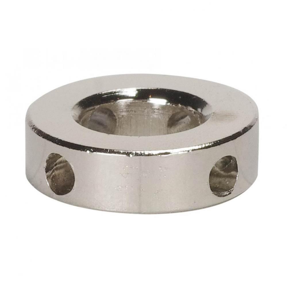 4 Hole Nickel Finish Shade