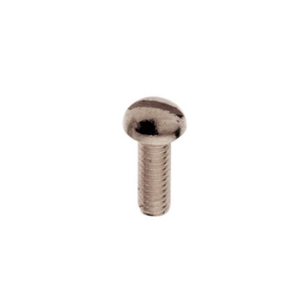 1/2'' Nickel Plated 8/32 R H Screw