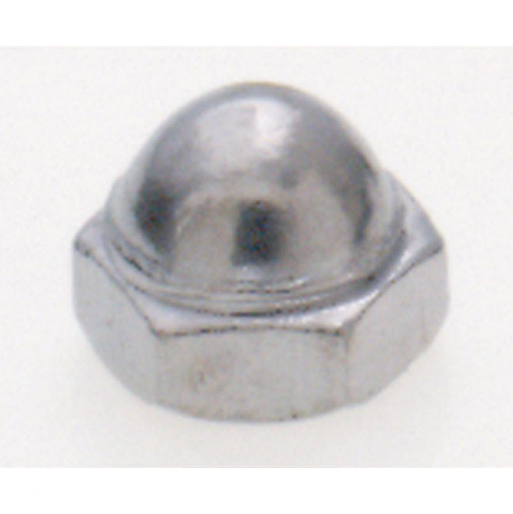 8/32 Cap Nut Vacuum Chrome Plated