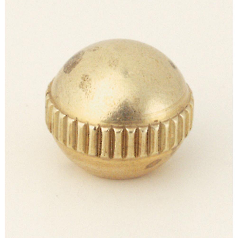 8/32 Knurled Brass Ball