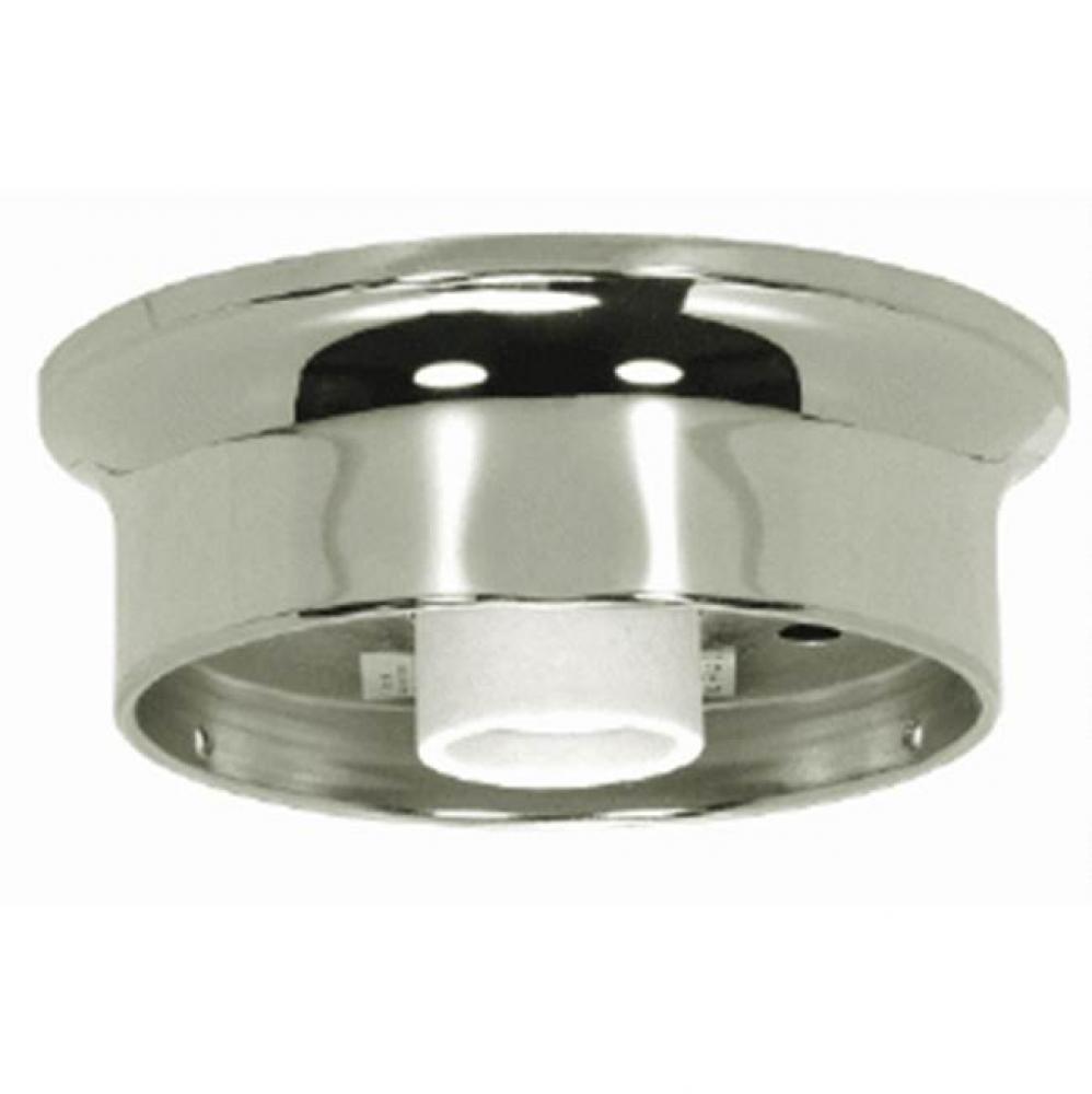 4'' Vacuum Chrome Finish Wired Holder