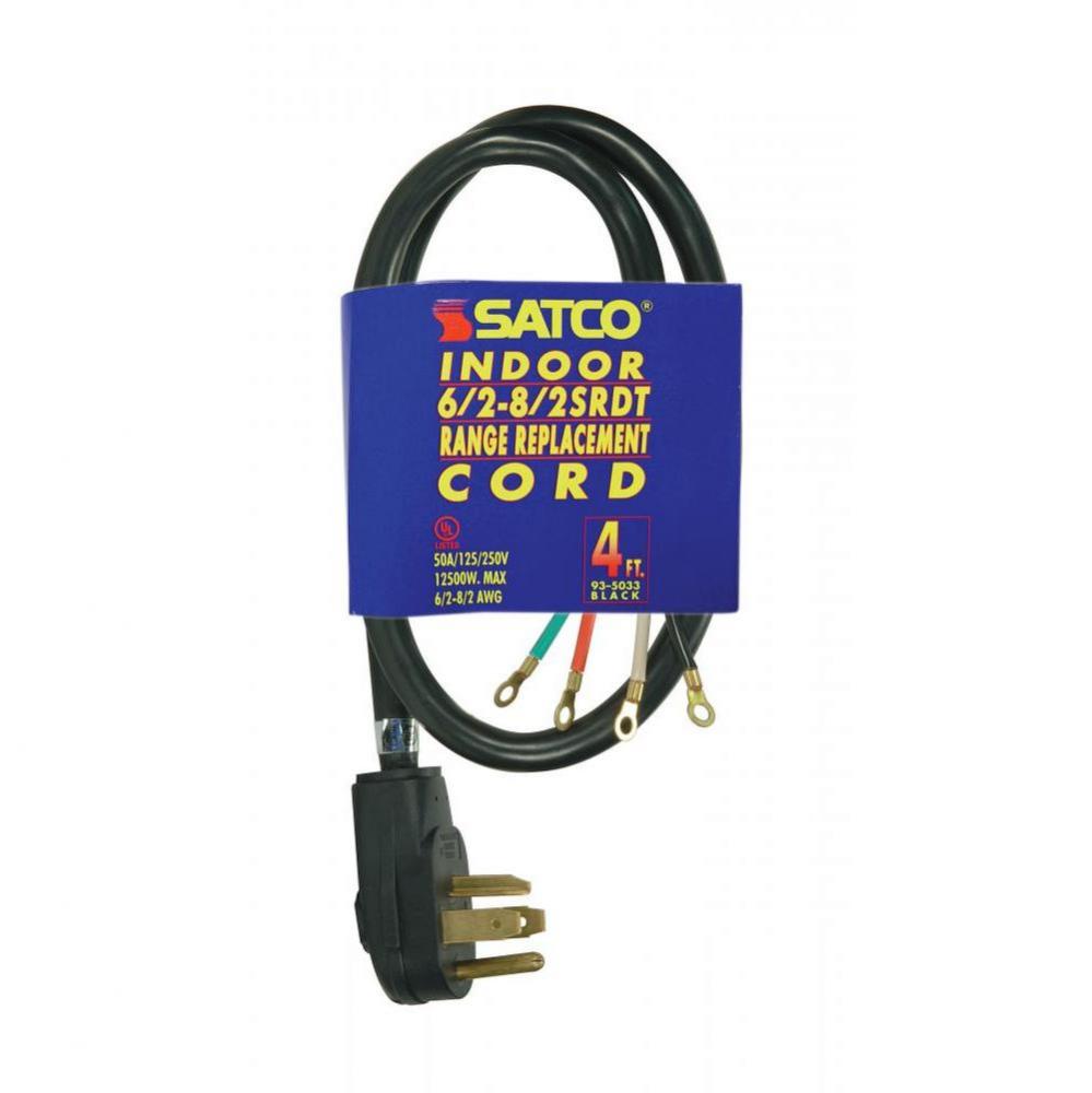 4 ft 10-4 Srdt Black Round Range