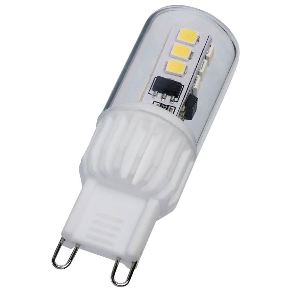 3.5 Watt Mini LED - G9 Base - 5000K - Clear Finish - 120 Volt