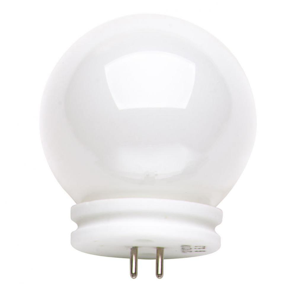 20 watt; Halogen; G14; 2000 Average rated hours; 240 Lumens; Miniature 2 Pin Round base; 12