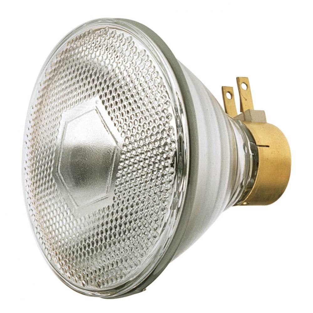 90 watt; Halogen; PAR38; Clear; 2500 Average rated hours; 1310 Lumens; Medium Side Prong base;