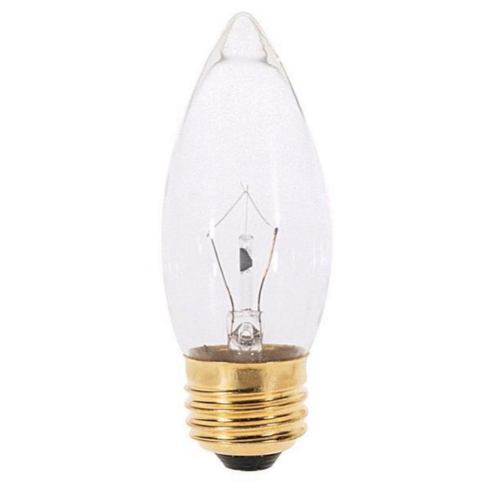 40W CLEAR B11 FAN BULB CD/2