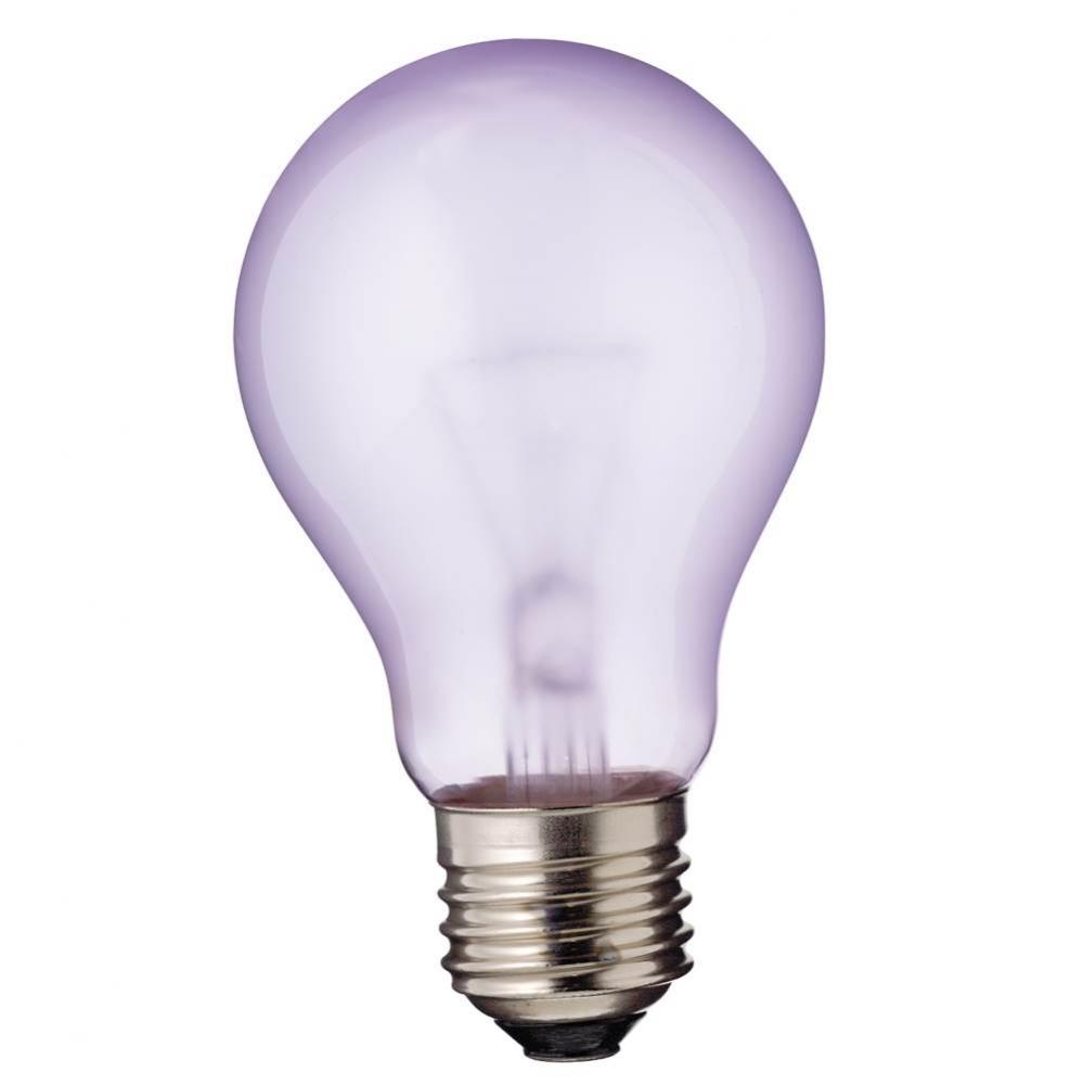 60 watt A19 Incandescent; Full Spectrum; 5000 Average rated hours; 465 lumens; Medium base; 120