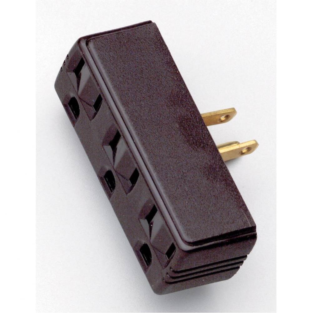 Brown Triple Tap Adapter