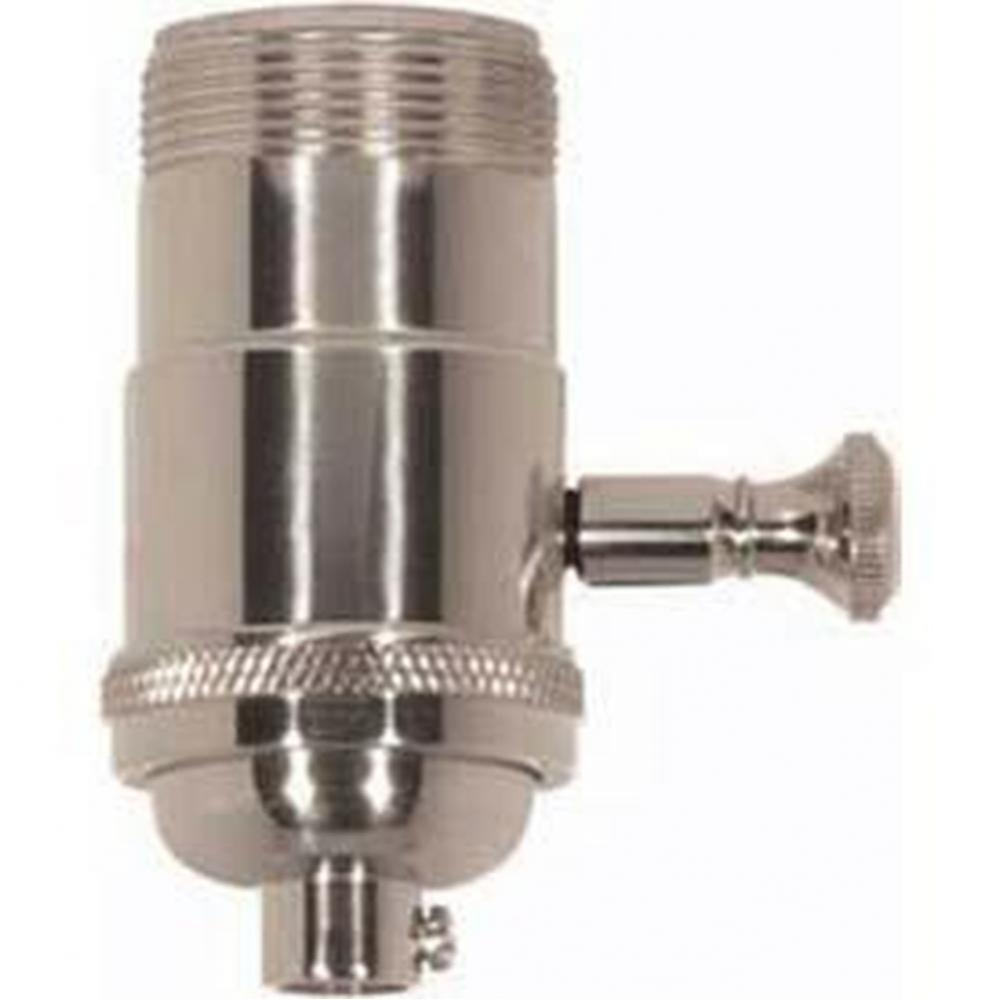 Polished Cast Brass 150 W Dimmer 1/8