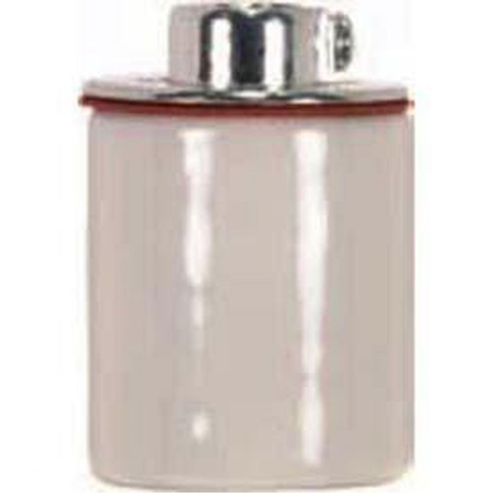 Medium Base Smooth Glazed Porcelain