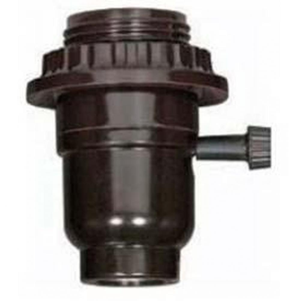 Phenolic 3 Way Turn Knob Socket Metal Bushing Full Uno