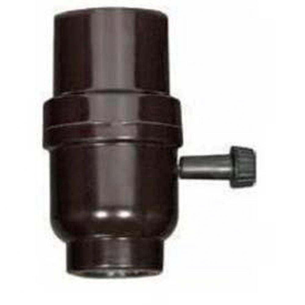 Phenolic 2 Cir 3 Tier Turn Knob Socket Metal Bushing